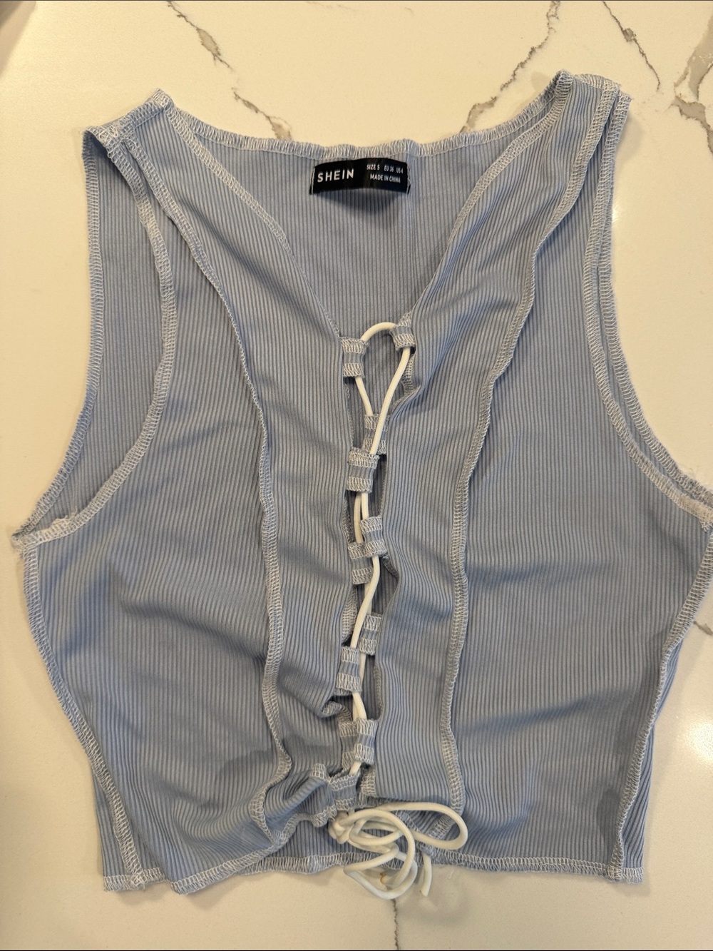 Shein Mixed Women's Tops  Bundle - Beige, Black, Blue, Green. 9 pieces Sz S/4 - Picture 12 of 17